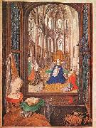 unknow artist Mary of Burgundy's Book of Hours oil painting on canvas